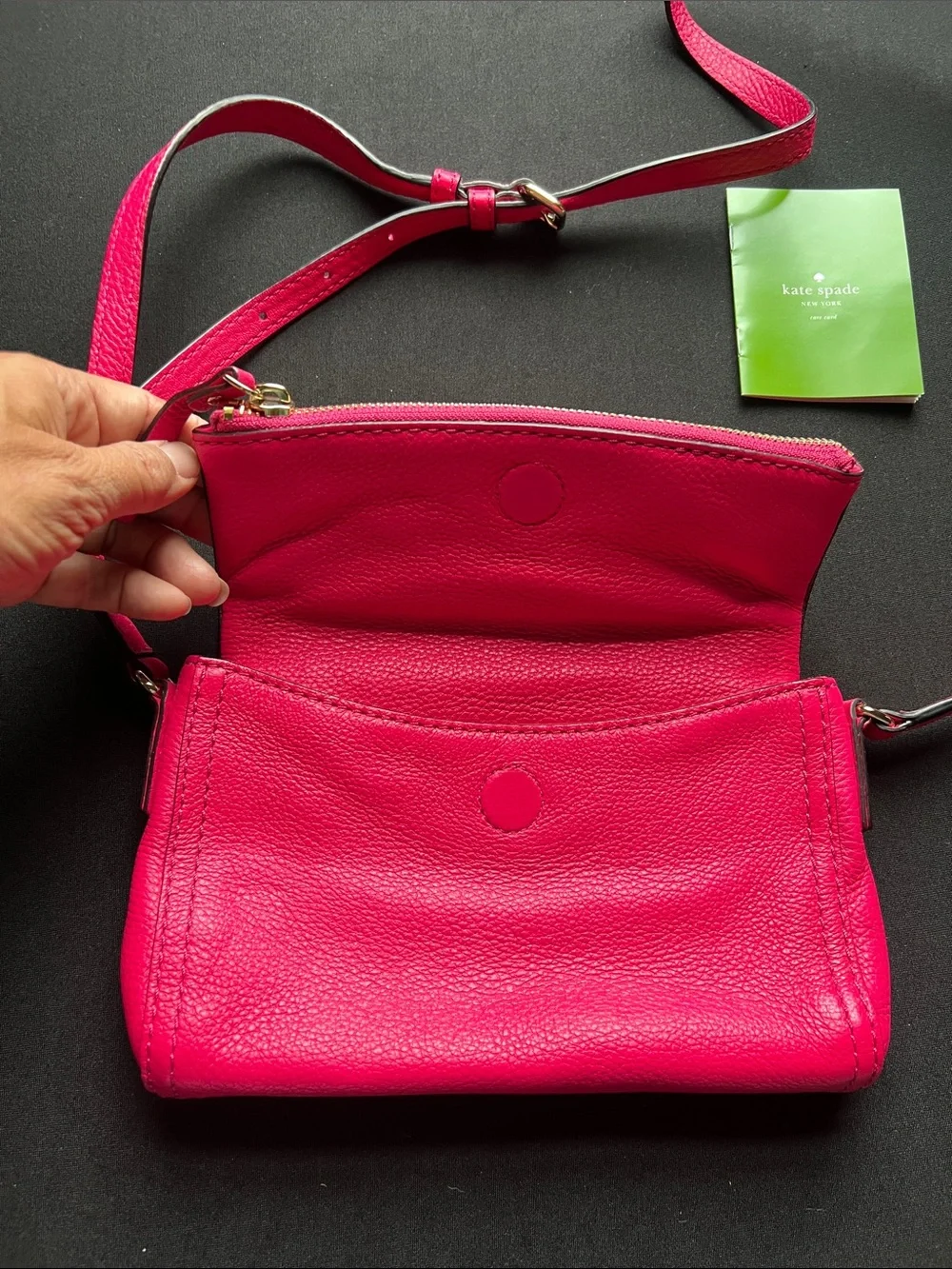 kate spade vibrant pebbled